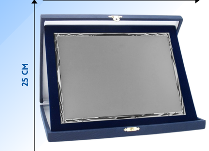 Targa personalizzata con astuccio 31x25 cm | Cod. 19.91.31