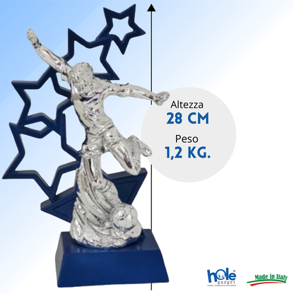 Premio calcistico personalizzato 28 cm | Cod. 14.556