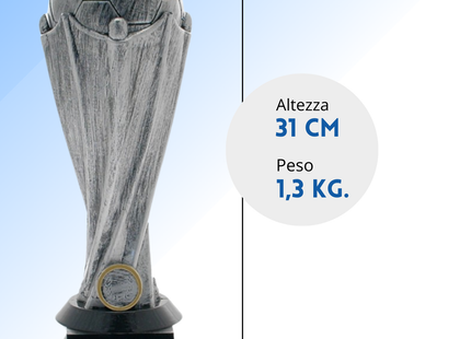 Premio calcistico da 31 cm personalizzato | Cod. 14.480A