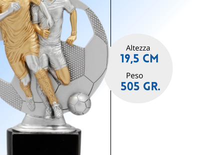 Premio calcistico personalizzato 19,5 cm | Cod. 14.524A