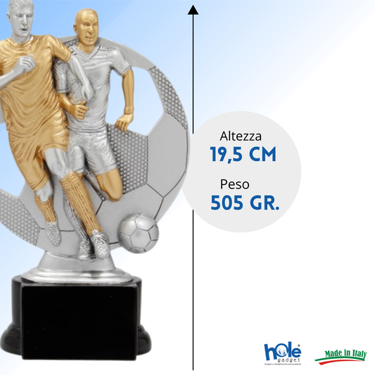 Premio calcistico personalizzato 19,5 cm | Cod. 14.524A