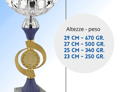 Set 4 Coppe da 29 - 27 - 25 - 23 cm | Cod. 13.559S