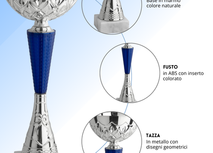Set 4 Coppe da 35 - 33 - 30 - 27 cm | Cod. 13.039S
