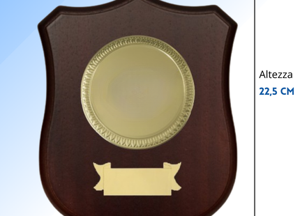Crest in legno personalizzato | Cod. 25.625B