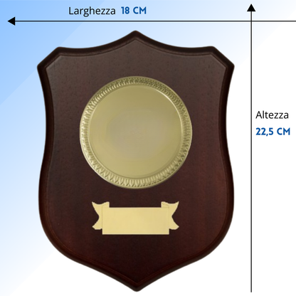 Crest in legno personalizzato | Cod. 25.625B
