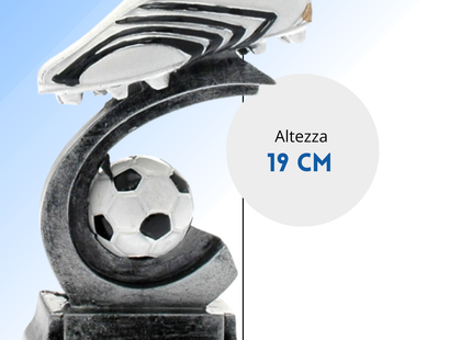 Premio calcistico personalizzato 19 cm | Cod. 15.020