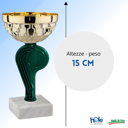 Tris di premiazioni 15 cm a 3 colorazioni | Cod. 13.569