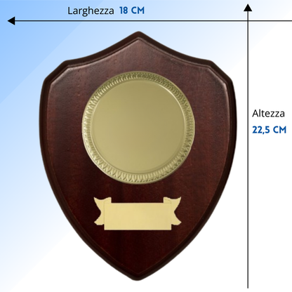 Crest in legno personalizzato | Cod. 25.625C