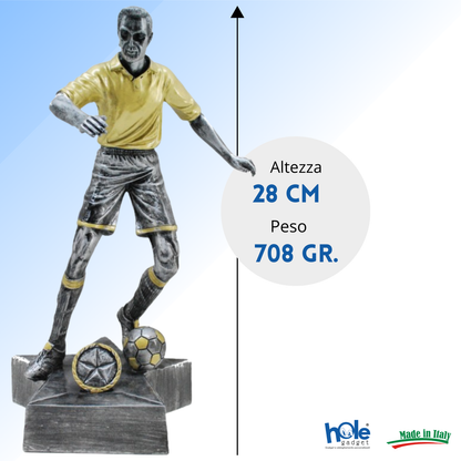 Premio calcistico personalizzato 28 cm | Cod. 14.530