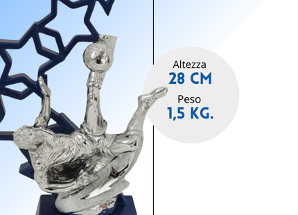 Premio calcistico personalizzato 28 cm | Cod. 14.555