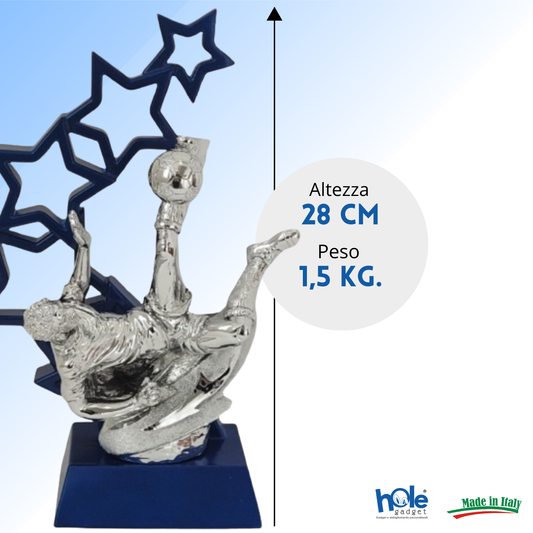 Premio calcistico personalizzato 28 cm | Cod. 14.555