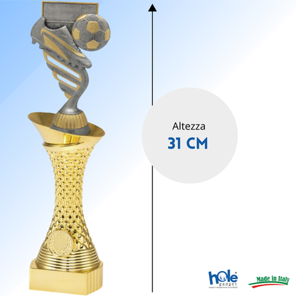 Premio calcistico da 31 cm personalizzato | Cod. 14.545C