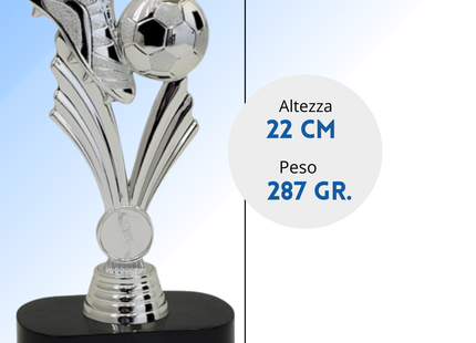 Premio calcistico personalizzato 22 cm | Cod. 14.525A