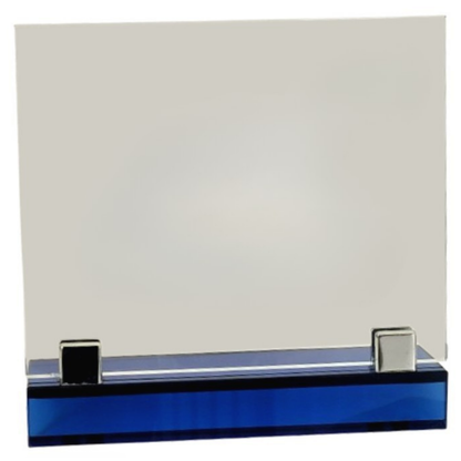 Trofeo in cristallo personalizzato 24x23x0,8 cm | Cod. 25.627R