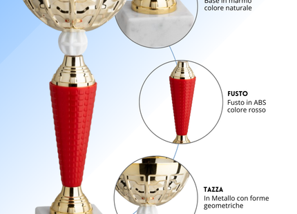 Set 4 Coppe da 31 - 28 - 26 - 24 cm | Cod. 13.409G