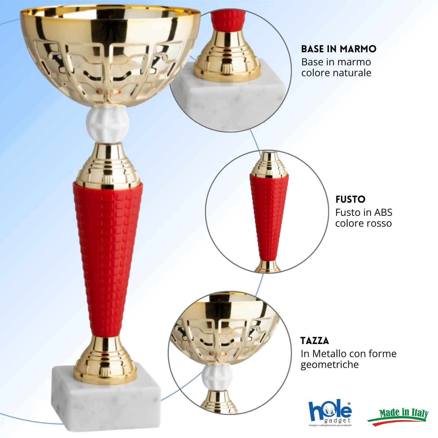 Set 4 Coppe da 31 - 28 - 26 - 24 cm | Cod. 13.409G