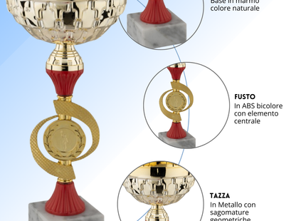 Set 4 Coppe da 29 - 27 - 25 - 23 cm | Cod. 13.559G