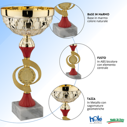 Set 4 Coppe da 29 - 27 - 25 - 23 cm | Cod. 13.559G