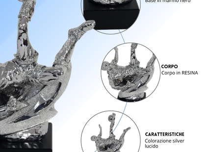 Premio calcistico personalizzato 26 cm | Cod. 14.550C