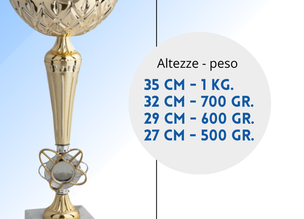 Set 4 Coppe da 35 - 32 - 29 - 27 cm | Cod. 13.059S