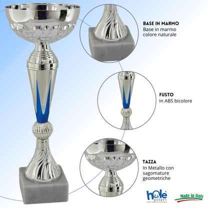 Tris di premiazioni 30 - 27 - 24 cm | Cod. 13.439