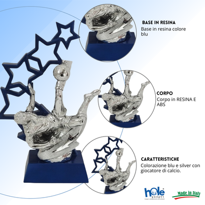 Premio calcistico personalizzato 28 cm | Cod. 14.555