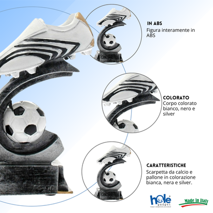 Premio calcistico personalizzato 19 cm | Cod. 15.020