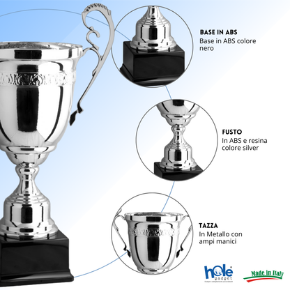 Trofeo con manici da 52 cm, peso da 2,9 Kg | Cod. 1.173