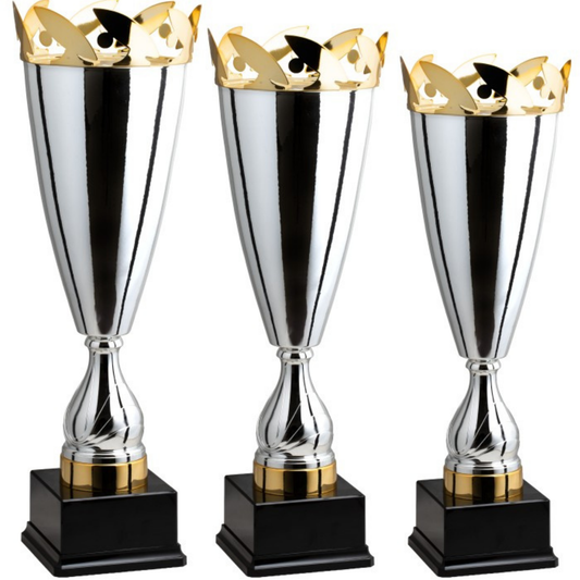 Tris di trofei personalizzati 69 - 62 - 55 cm | Cod. 1.019