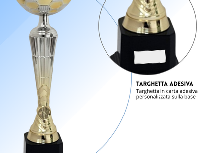 Set 4 coppe personalizzate 43 - 40 - 34 - 30 cm | Cod. 10.069