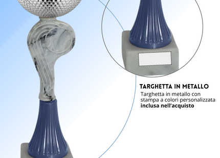 Tris di premiazioni 23 - 22 - 21 cm | Cod. 13.469S