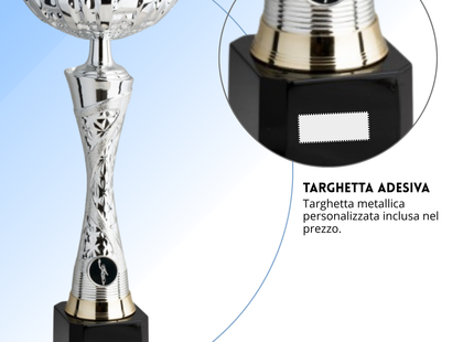 Set 4 coppe personalizzate 43 - 40 - 36 - 31 cm | Cod. 10.079