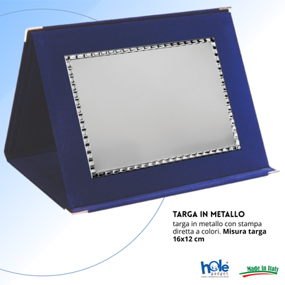 Targa personalizzata con astuccio 23x17 cm | Cod. 19.74.23