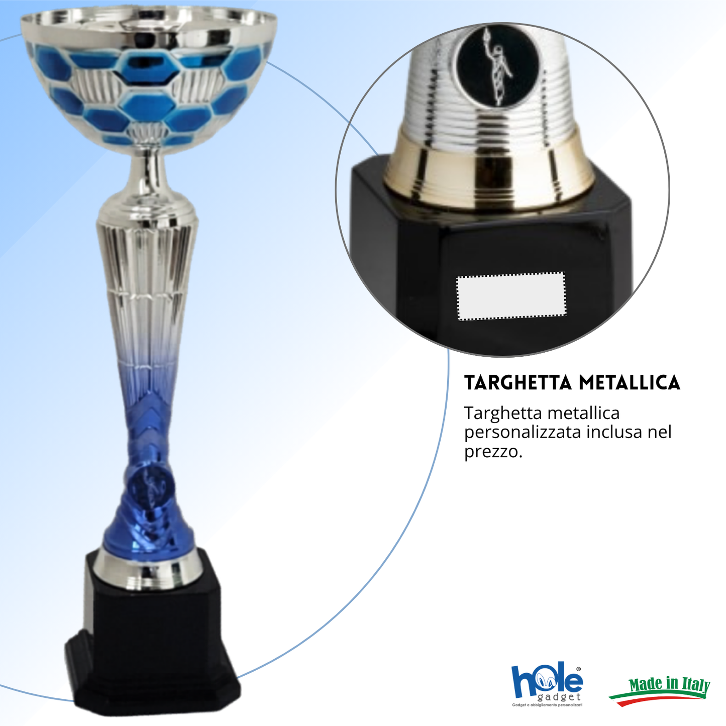 Coppa da 30 cm base nera | Cod. 10.084