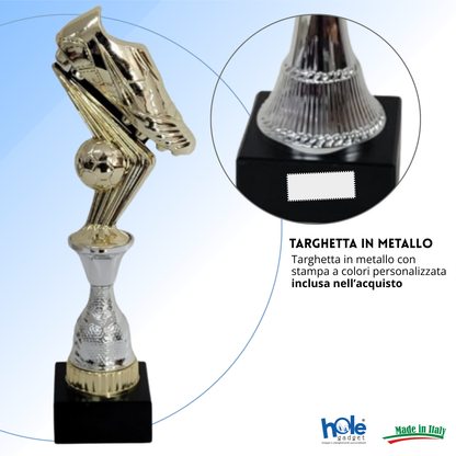 Premio calcistico personalizzato 28 cm | Cod. 14.554
