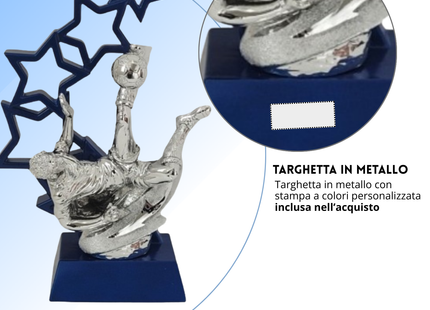 Premio calcistico personalizzato 28 cm | Cod. 14.555