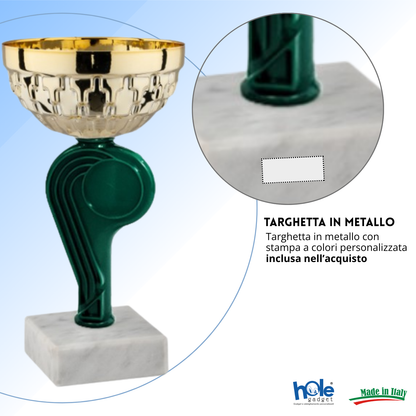 Tris di premiazioni 15 cm a 3 colorazioni | Cod. 13.569
