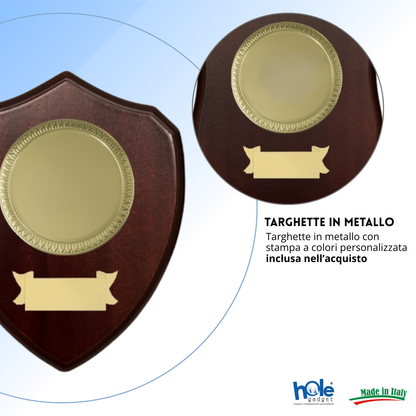 Crest in legno personalizzato | Cod. 25.625C