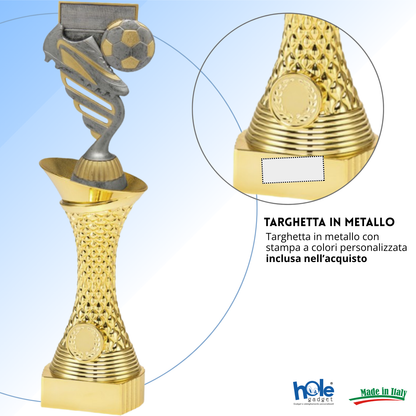 Premio calcistico da 31 cm personalizzato | Cod. 14.545C
