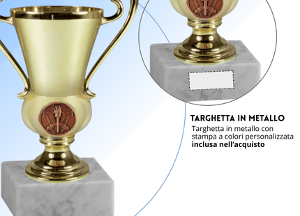 Tris di premiazioni 18 - 16 - 15 cm | Cod. 13.309