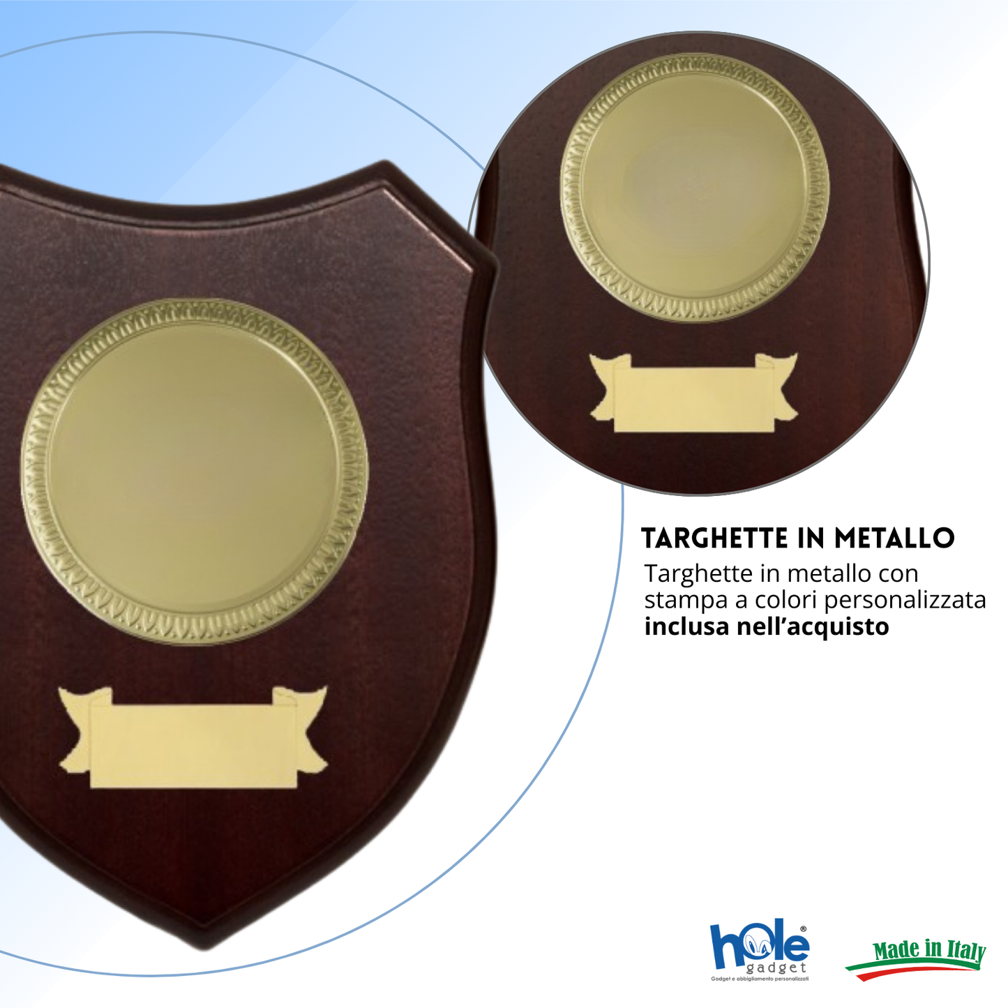 Crest in legno personalizzato | Cod. 25.625D