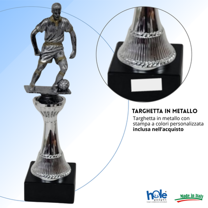 Premio calcistico personalizzato 27 cm | Cod. 14.551A