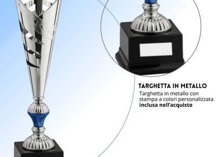 Tris di premiazioni economiche 41 - 40 - 39 cm | Cod. 12.919S