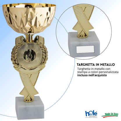 Set di 4 premiazioni 23 - 22 - 21 - 20 cm | Cod. 13.609G