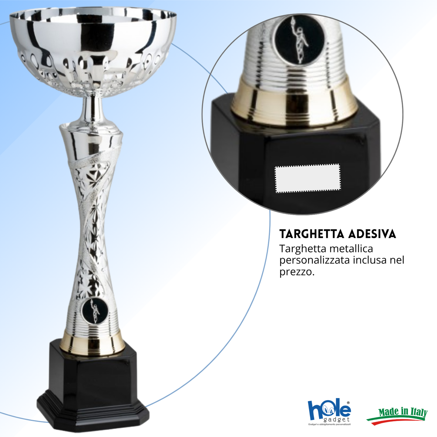 Coppa da 31 cm base nera | Cod. 10.074