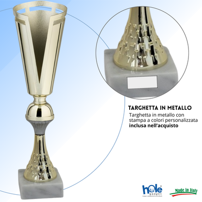 Tris di premiazioni economiche 37 - 36 - 34 cm | Cod. 13.209