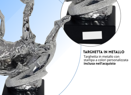 Premio calcistico personalizzato 26 cm | Cod. 14.550C