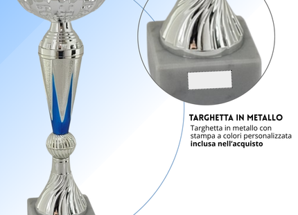 Tris di premiazioni 30 - 27 - 24 cm | Cod. 13.439