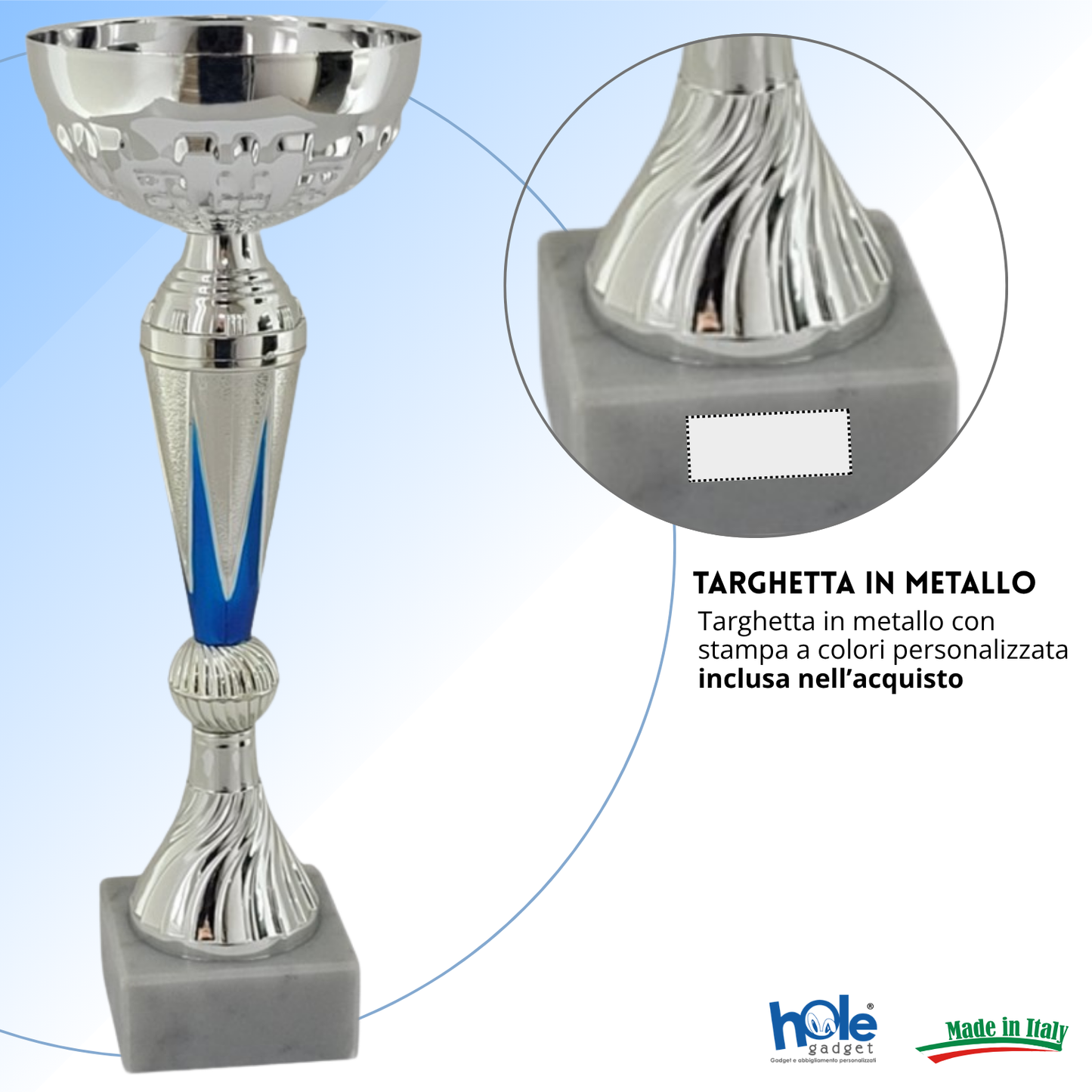 Tris di premiazioni 30 - 27 - 24 cm | Cod. 13.439