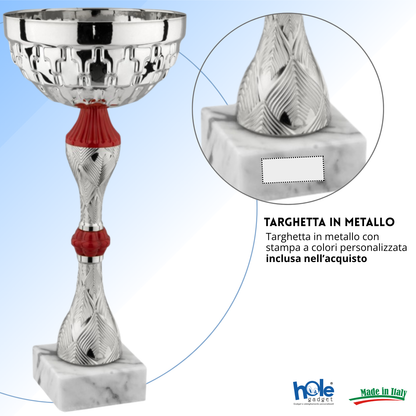 Set di 5 coppe personalizzate 33 - 30 - 28 - 25 - 22 cm | Cod. 13.249S